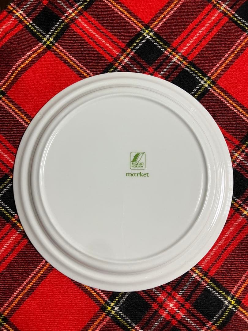 ノルウェー FIGGJO フィッギオ ペアプレート 1960年代
