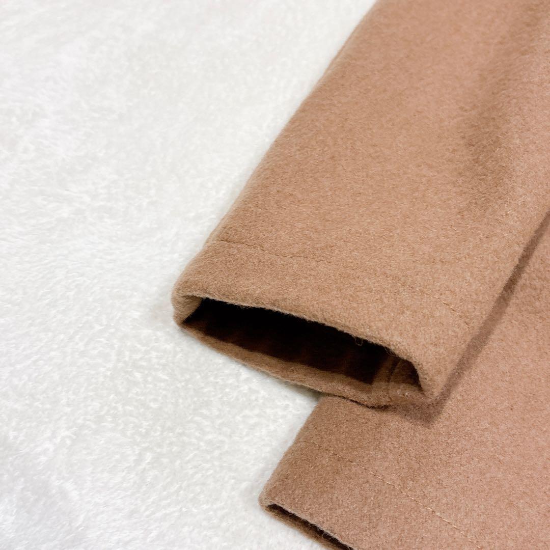 新品同様✨　マッキントッシュ　ステンカラー　コート　ウール　　ブラウン　36