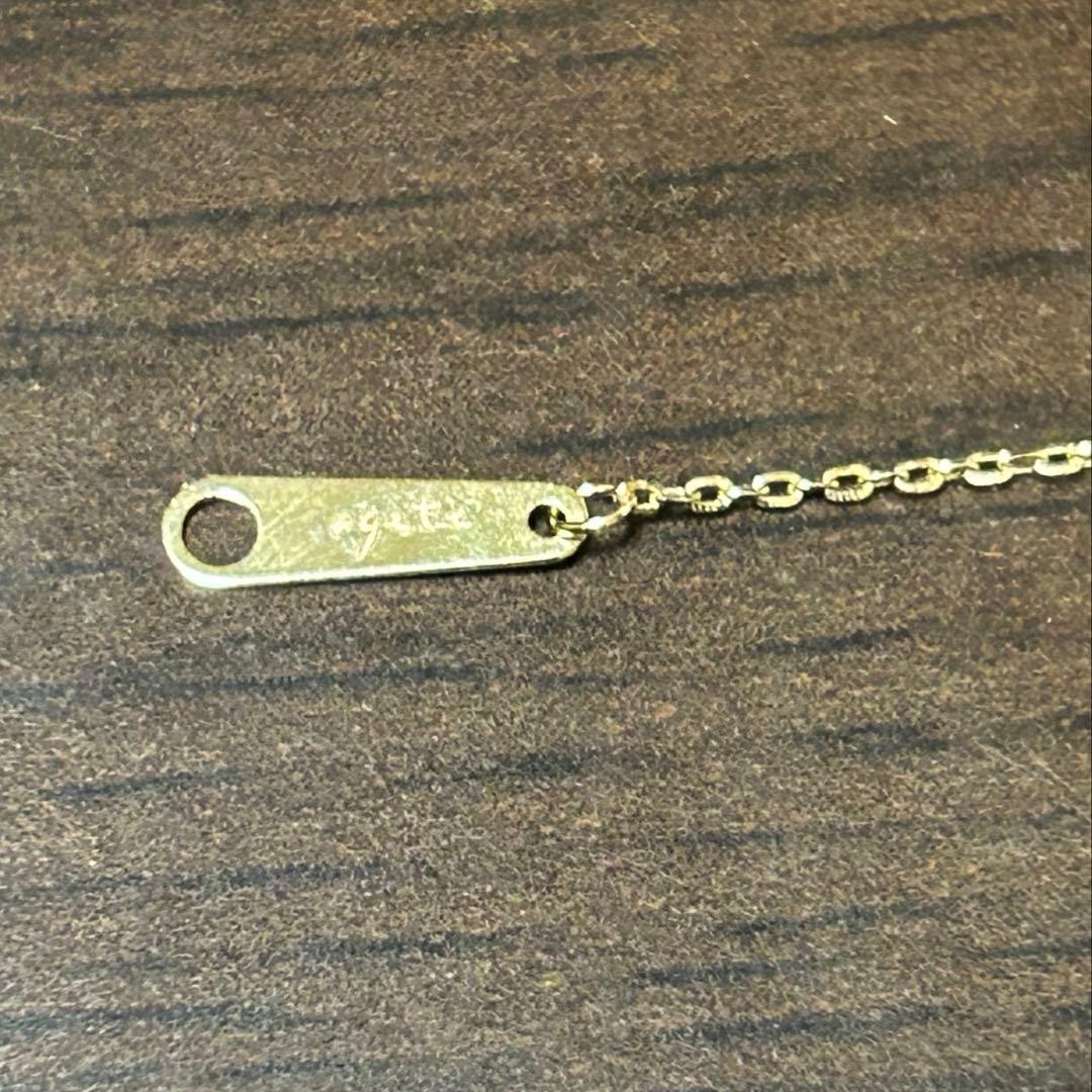 agete アガット K10 ブレスレット 箱・保証書付き 新品未使用