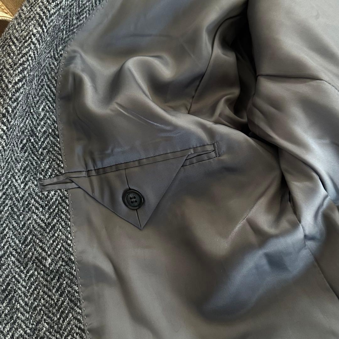 【希少】 Harris Tweed × ROSSO ツイードコート