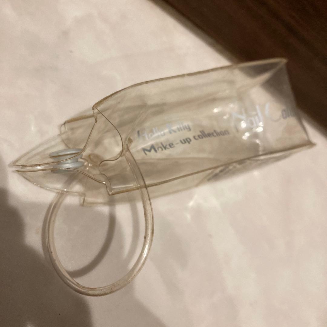 レトロ《2002年 ハローキティ ネイルカラー》当時物コスメ☆マニキュアクリアー