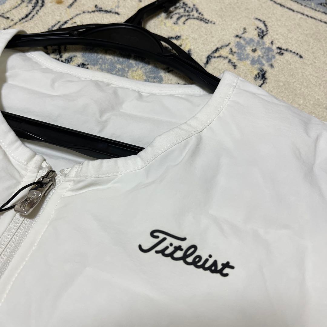 ★Titleist ゴルフ　ノーカラー中綿ジャケットレディースLサイズ新品★