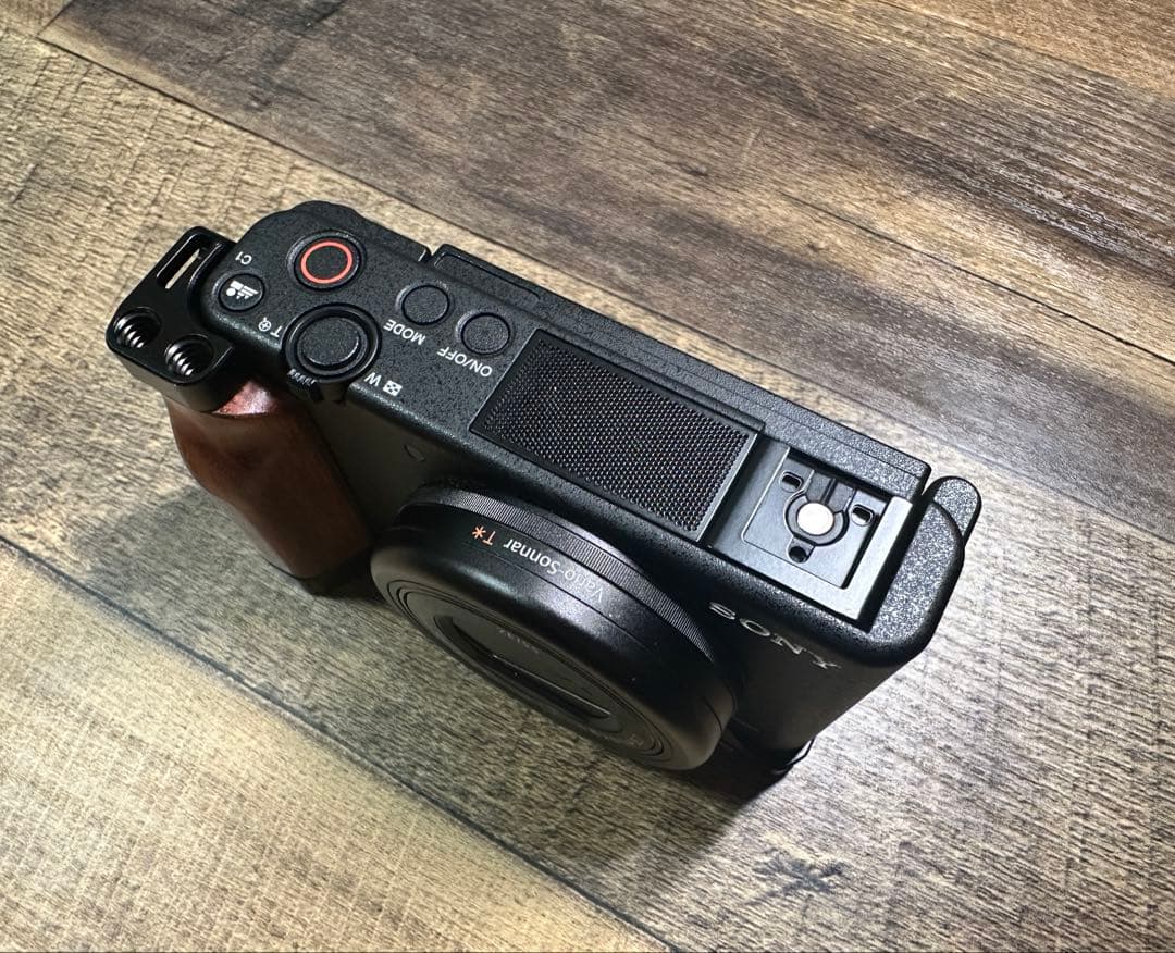 SONY VLOGCAM ZV-1 ブラック　グリップ付き