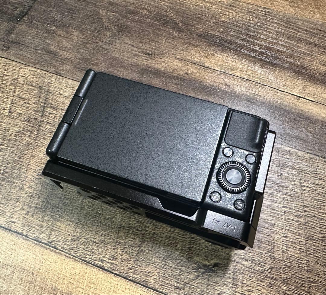 SONY VLOGCAM ZV-1 ブラック　グリップ付き