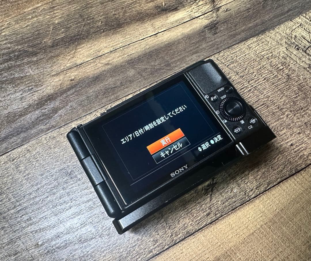 SONY VLOGCAM ZV-1 ブラック　グリップ付き