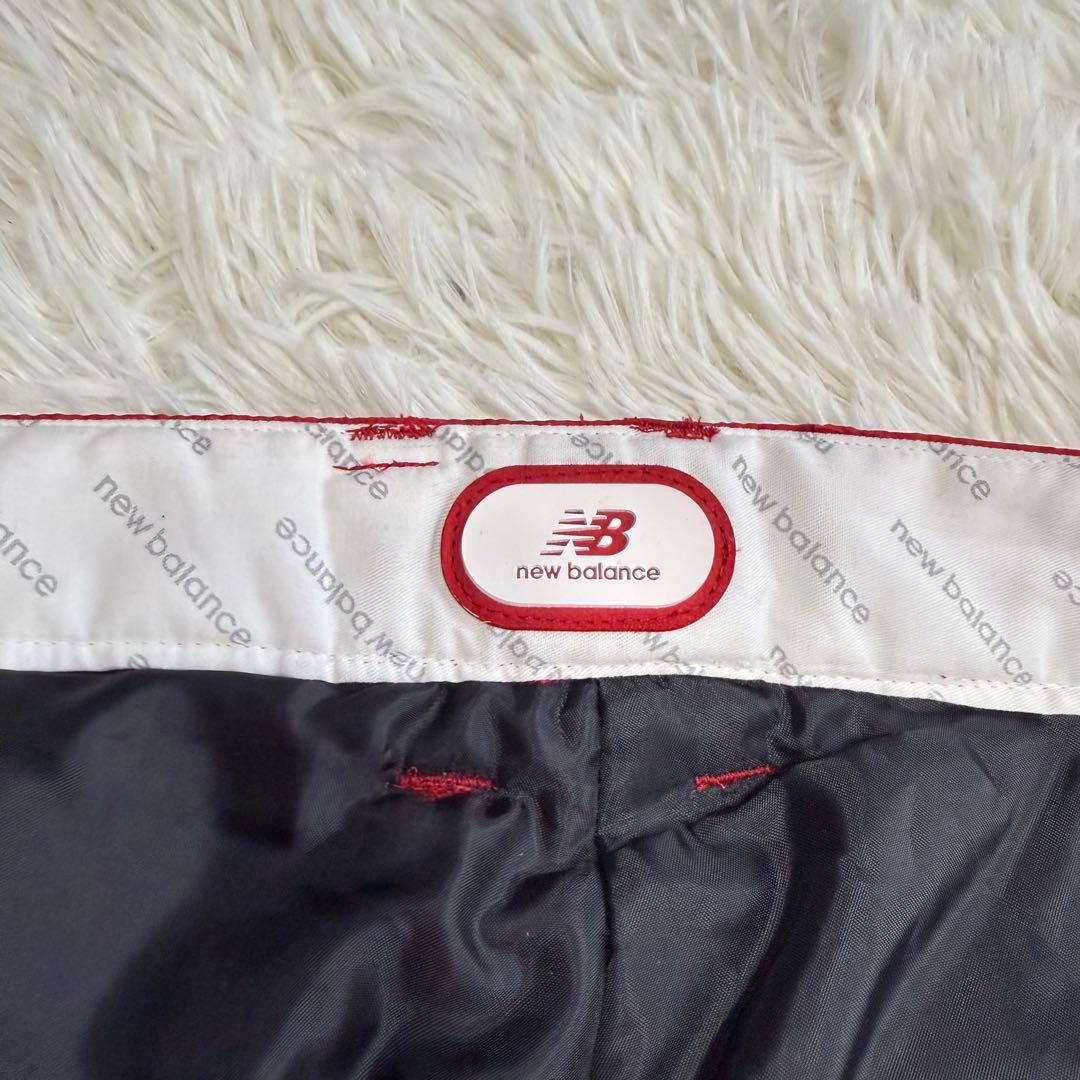 【ニューバランスゴルフ】美品 中綿 セットアップ レッド 6サイズ メンズ