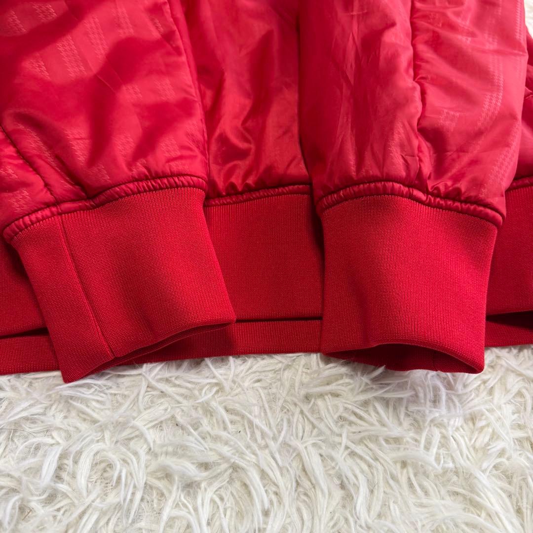 【ニューバランスゴルフ】美品 中綿 セットアップ レッド 6サイズ メンズ