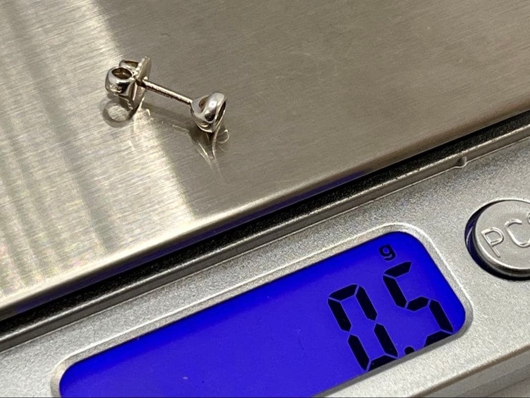 h381 ティファニー　バイザヤード　アクアマリン　ピアス　シルバー　925