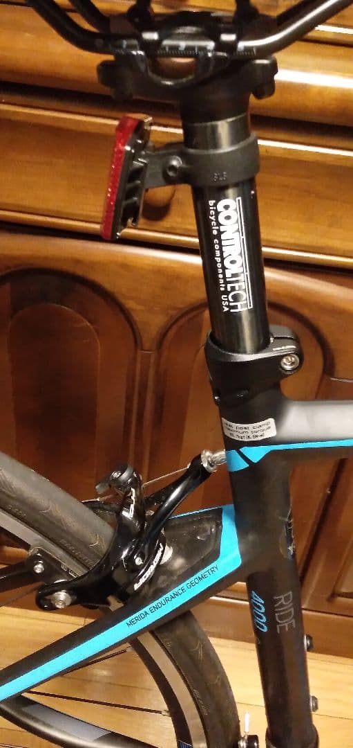 MERID RIDE 4000 カーボンフレーム　ロードバイク ブラック/ブルー