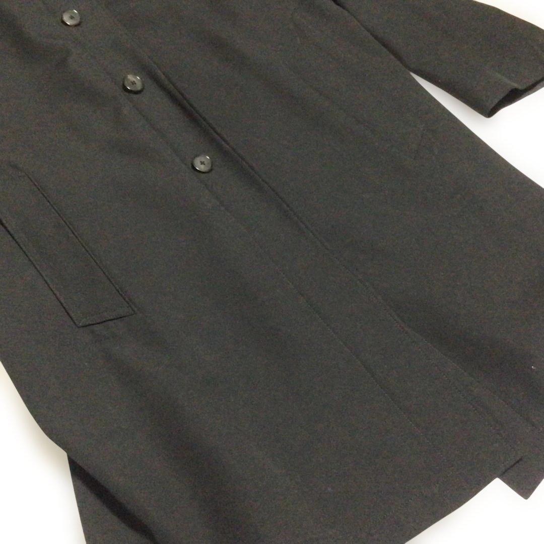 美品☆ 即日発送 HEUGN  ウールギャバジンステンカラーコート