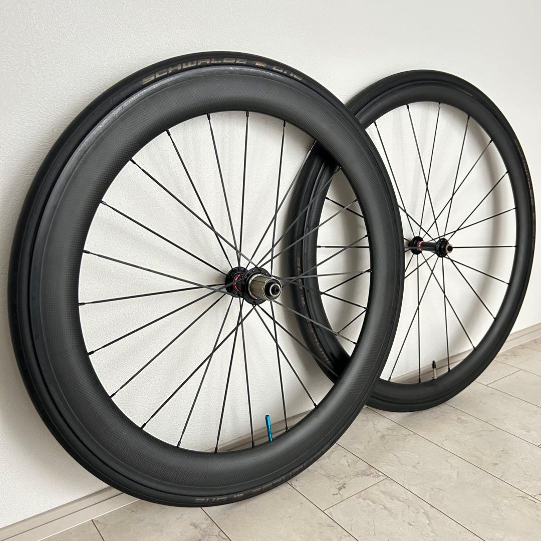 Fastop製700cカーボンホイール前後セット リムブレーキ、クリンチャー