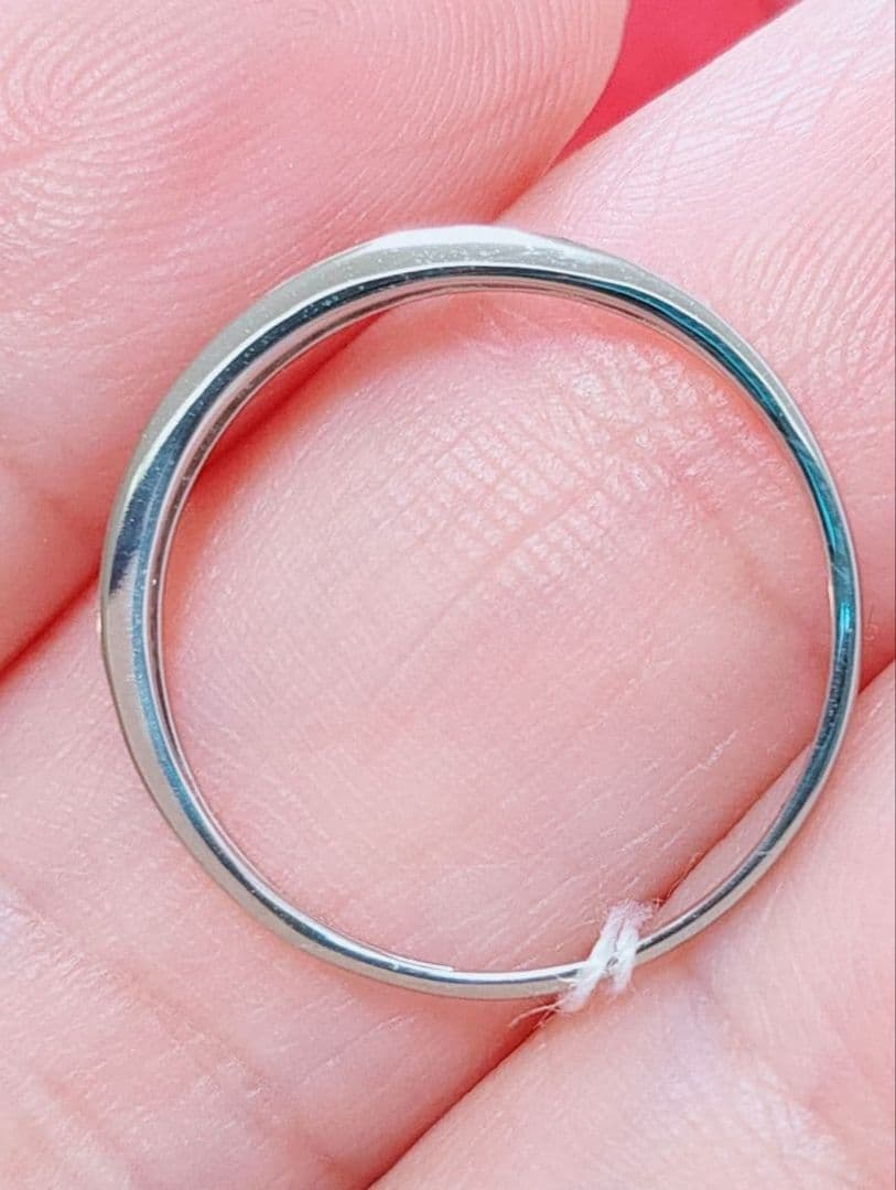 新入荷 未使用 pt950 ダイヤモンド0.10ct エタニティリング