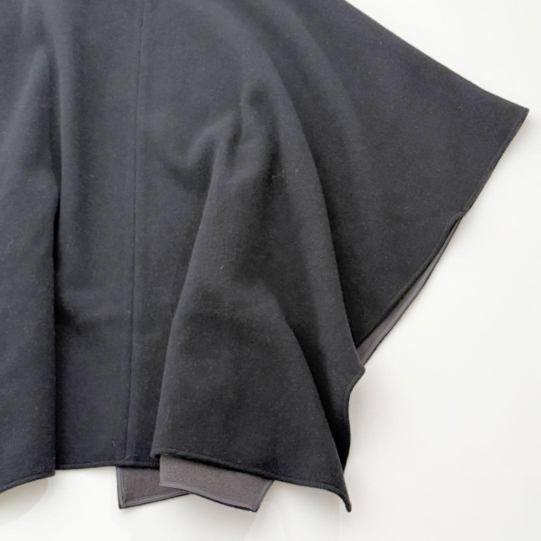 AMERI UNDRESSED HANDY OVER PONCHO 黒FREE