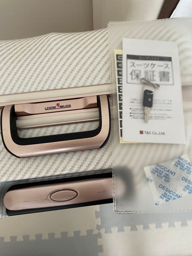 レジェンドウォーカー ラフカーボンホワイトゴールド キャリーケース90ℓ