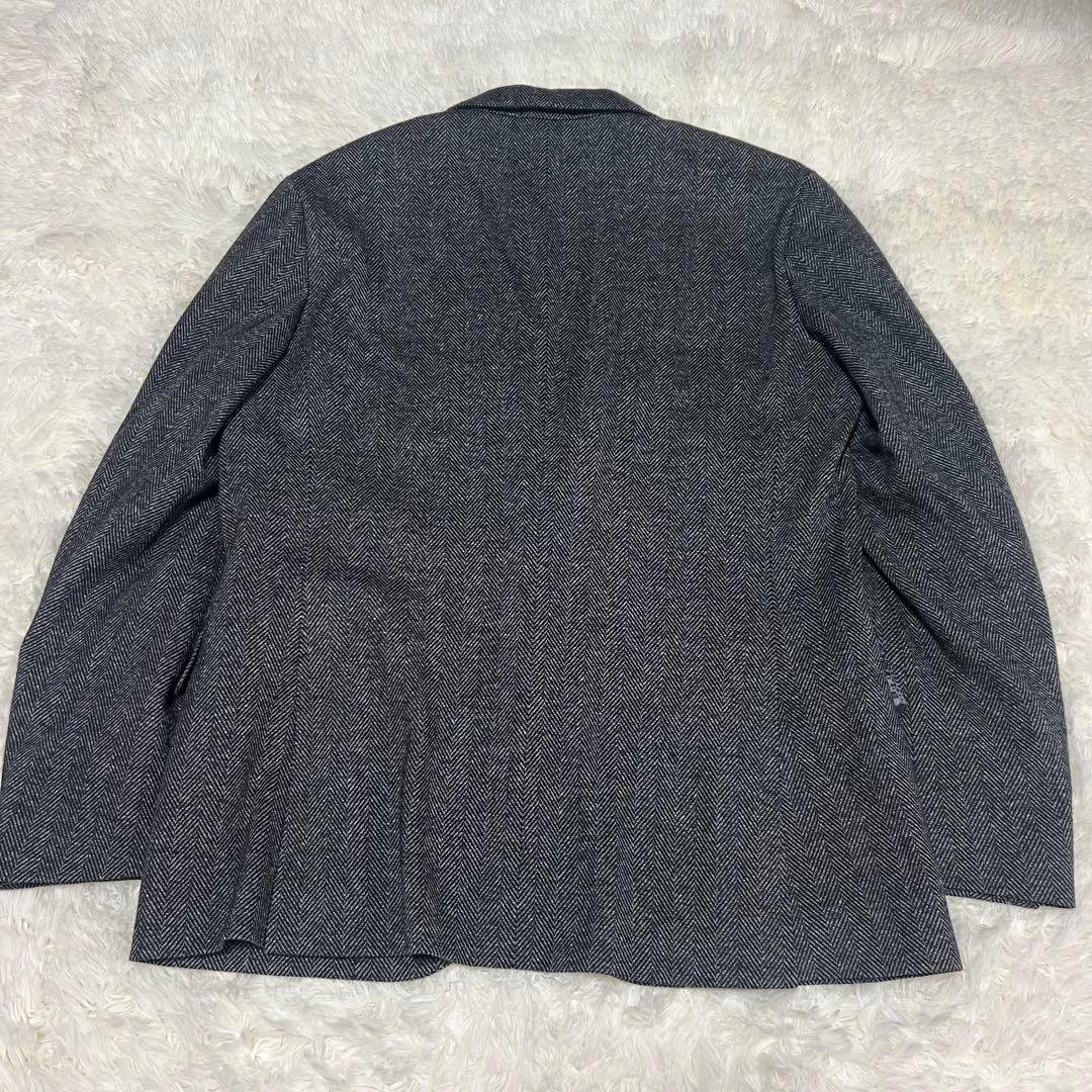 【極美品✨️】マッキントッシュロンドン ツイード ヘリンボーン柄ジャケット グレー