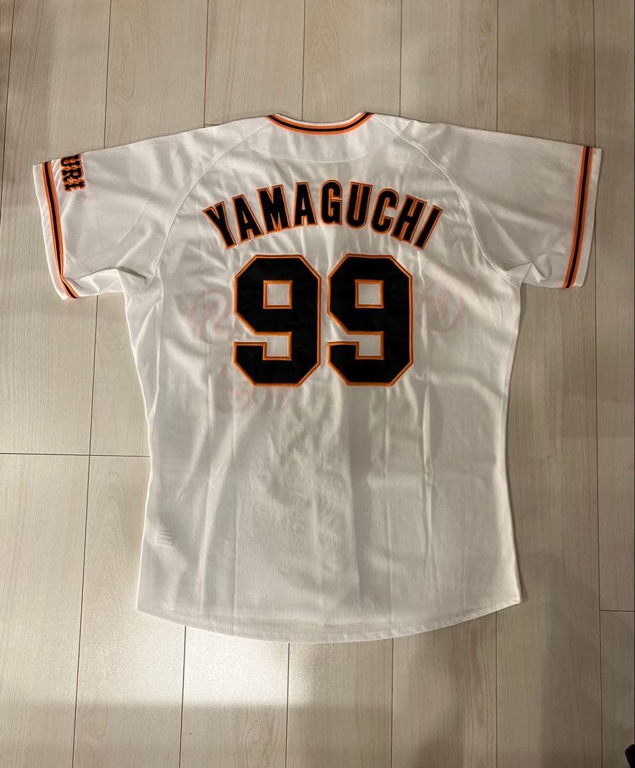 山口俊　ユニフォーム　ミズノ　Oサイズ