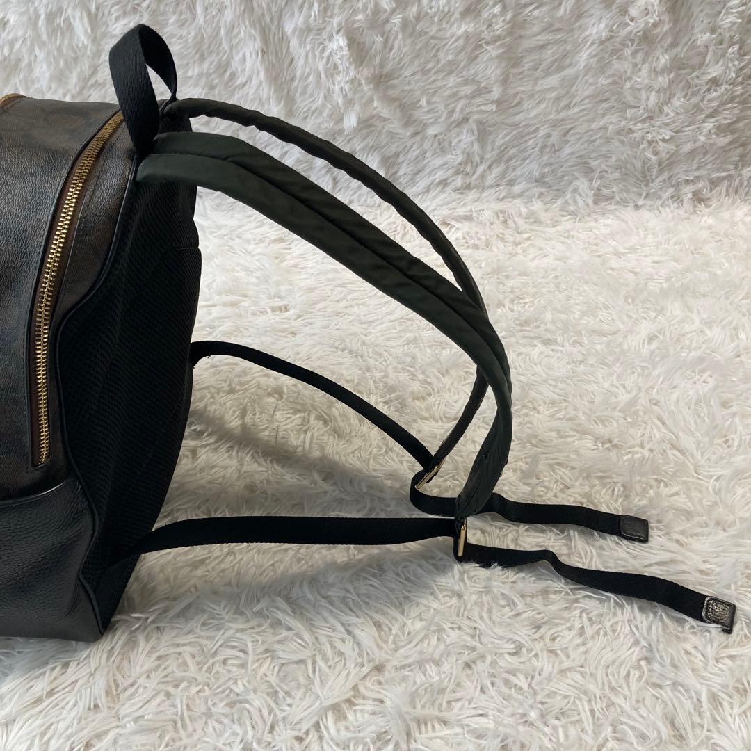 美品　現行　コーチ　リュック　 コート バックパック シグネチャー キャンバス