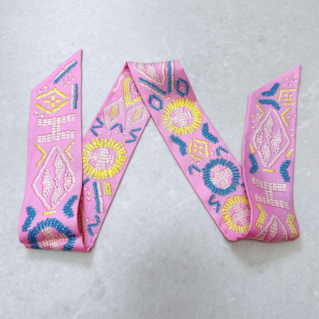 【美品・箱付き】HERMES ツイリー 『ケリーアンペルル』