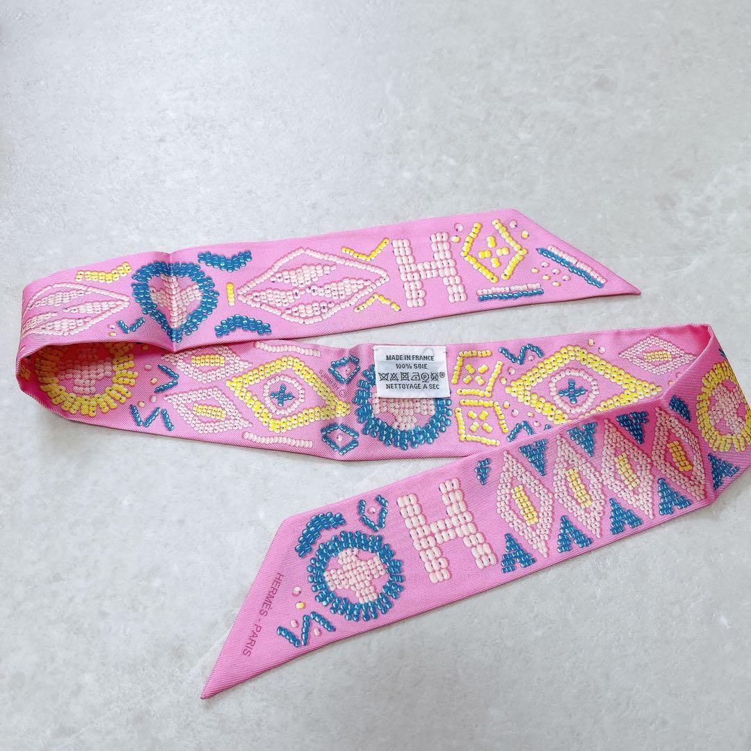 【美品・箱付き】HERMES ツイリー 『ケリーアンペルル』