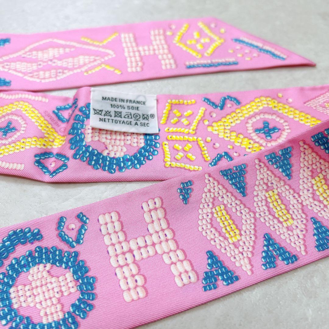 【美品・箱付き】HERMES ツイリー 『ケリーアンペルル』