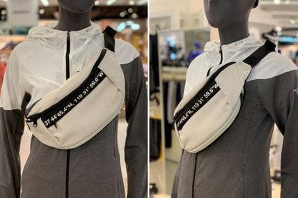 完売！ノースフェイス　H-SLING　ボディバッグ　ショルダーバッグ　アイボリー