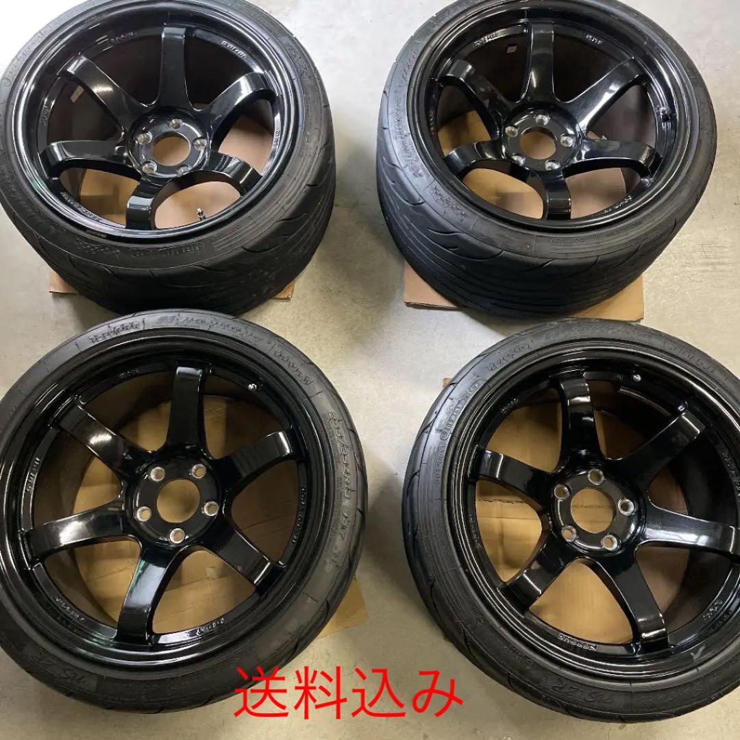 送料込み！SHOGUN 10.5J +15 245 35 R18 タイヤセット - メルカリ