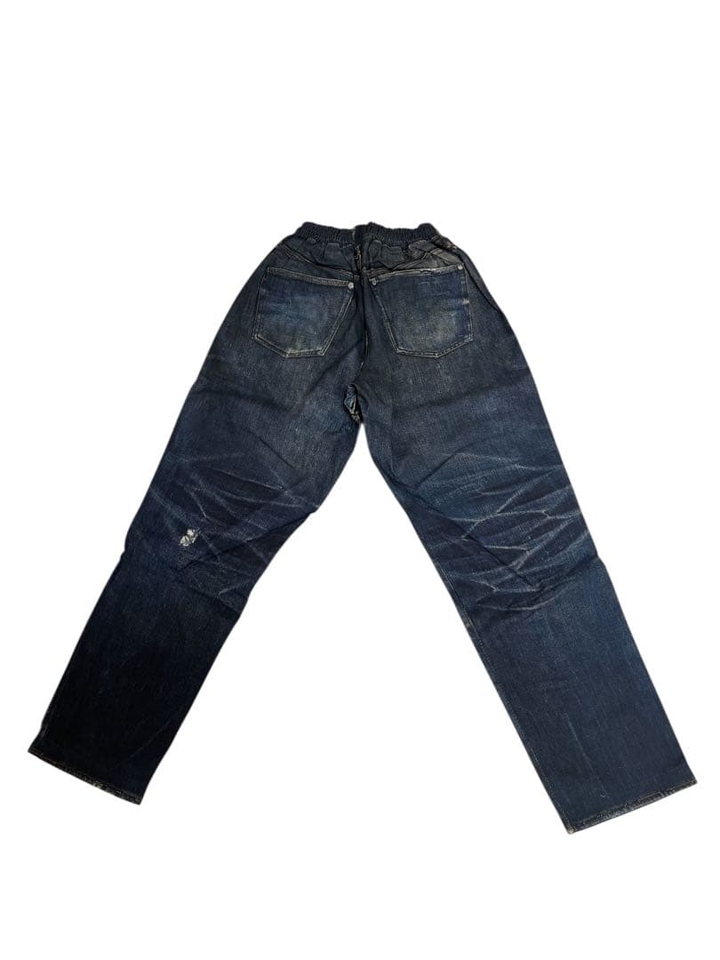 US三軒茶屋fake vintage denim easy pants