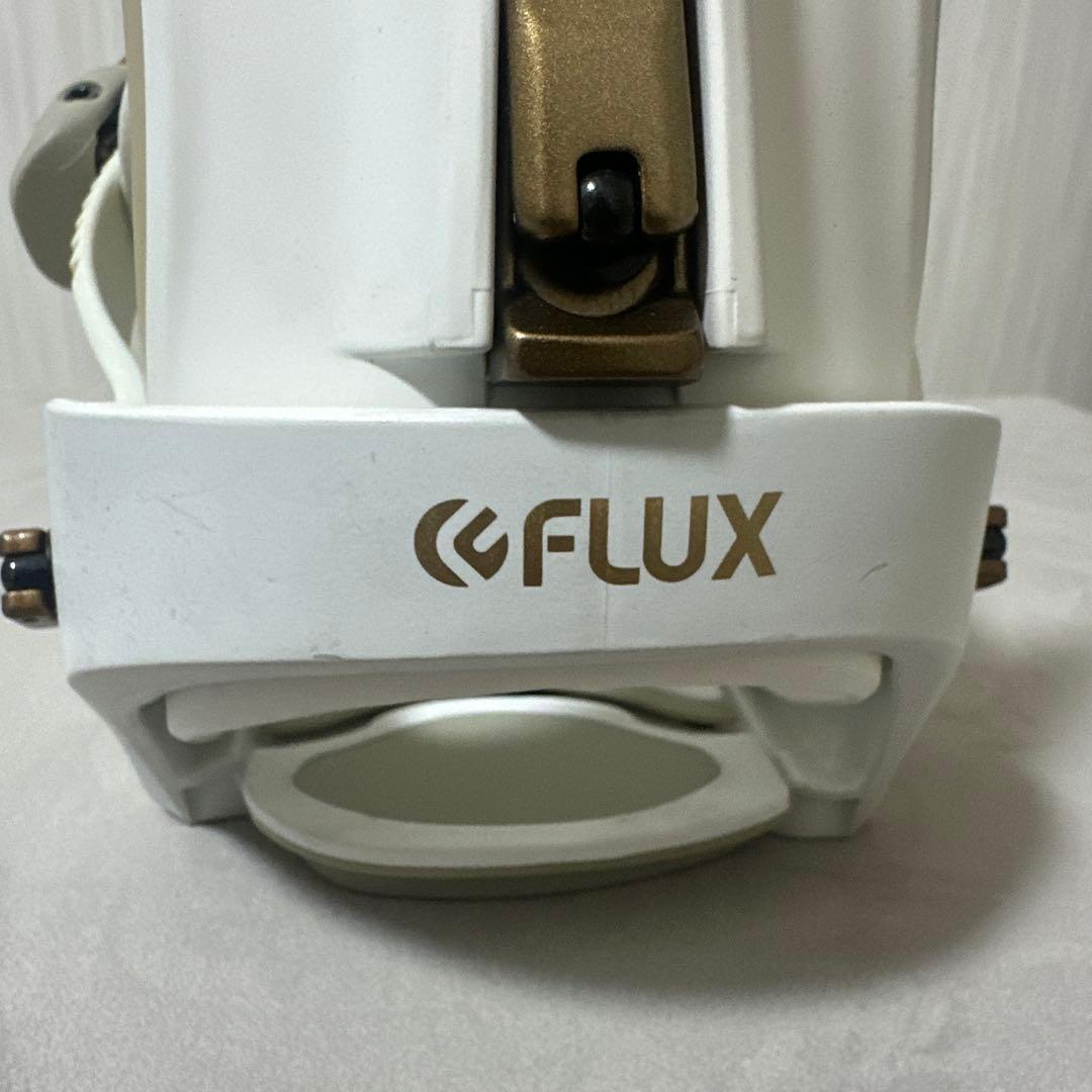 FLUX GX Tokyo ビンディング ホワイト×ゴールド