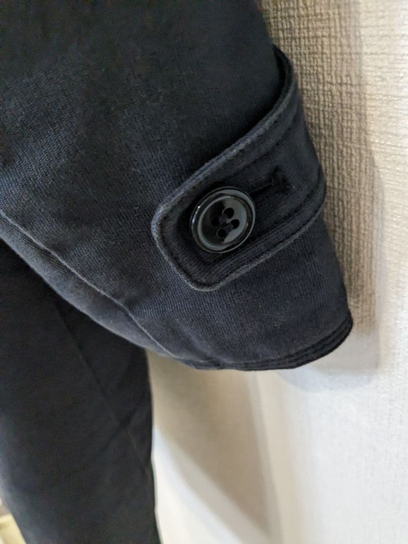 r*:様 ●黒【S】ミハラヤスヒロ　ドッキング　モディファイ　モッズコート