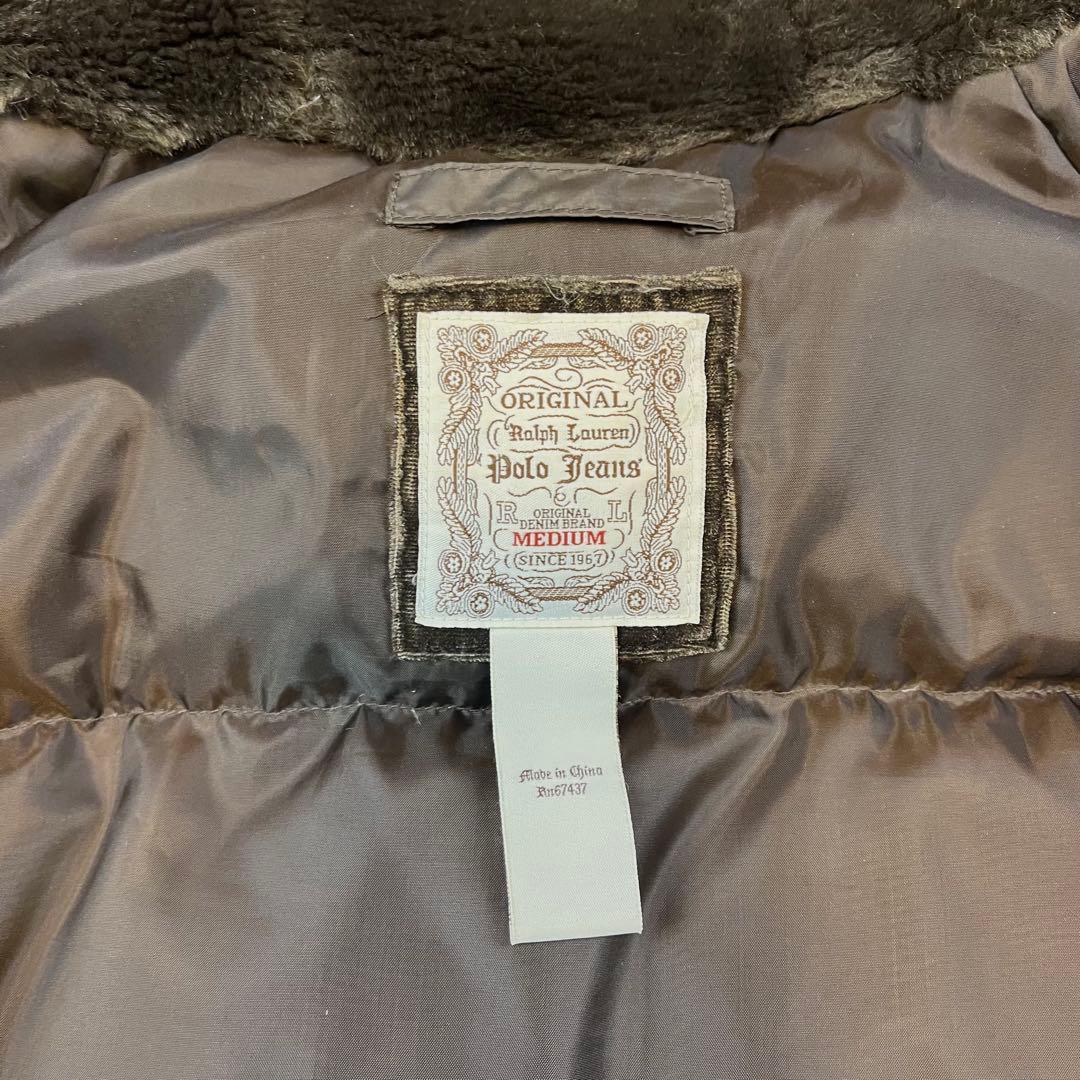 美品✨ラルフローレン　フライトジャケットN-2B 2WAY ファー脱着 M