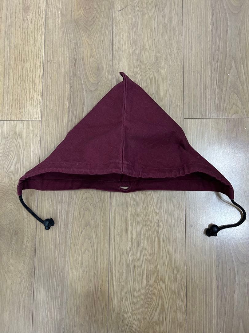 スーパーマント バーガンディ ブランケット フード テンマクデザイン kavu