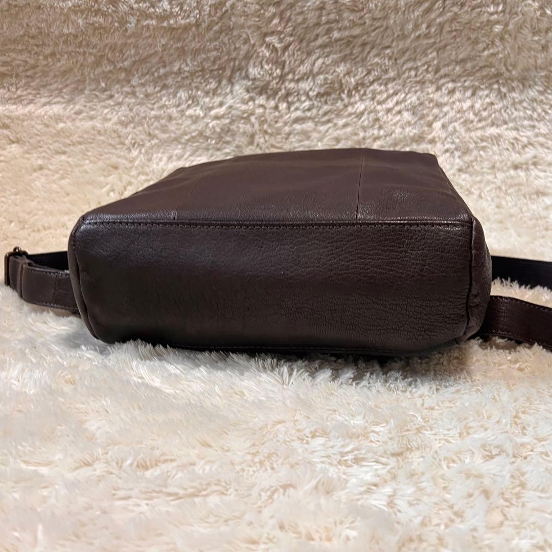 未使用級 Dakota ヤロップ リュック ダークブラウン ヤギ革
