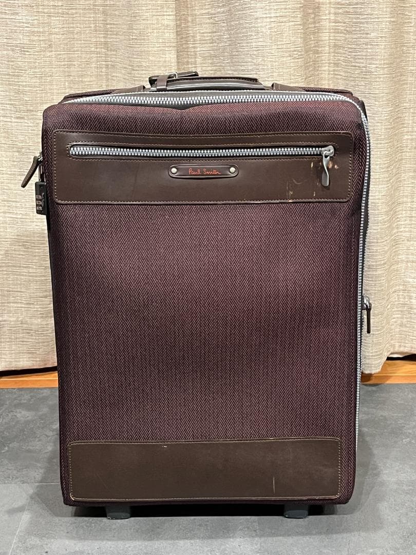 廃盤 希少 ポールスミス キャリーケース スーツケース ACE社製 南京錠