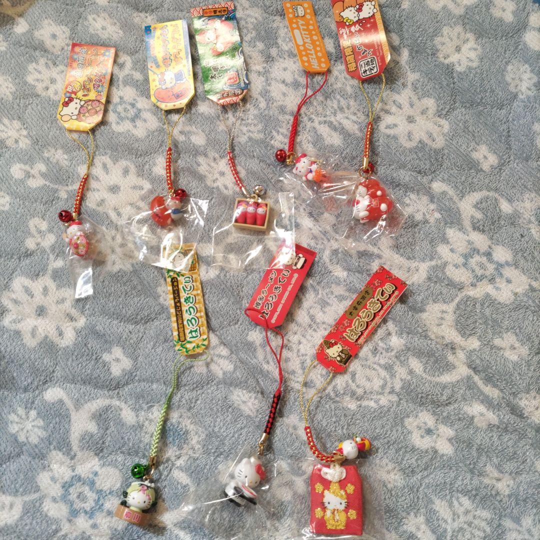 合馬公式アカウント1　ご当地キティまとめて　キティストラップ　セット　九州