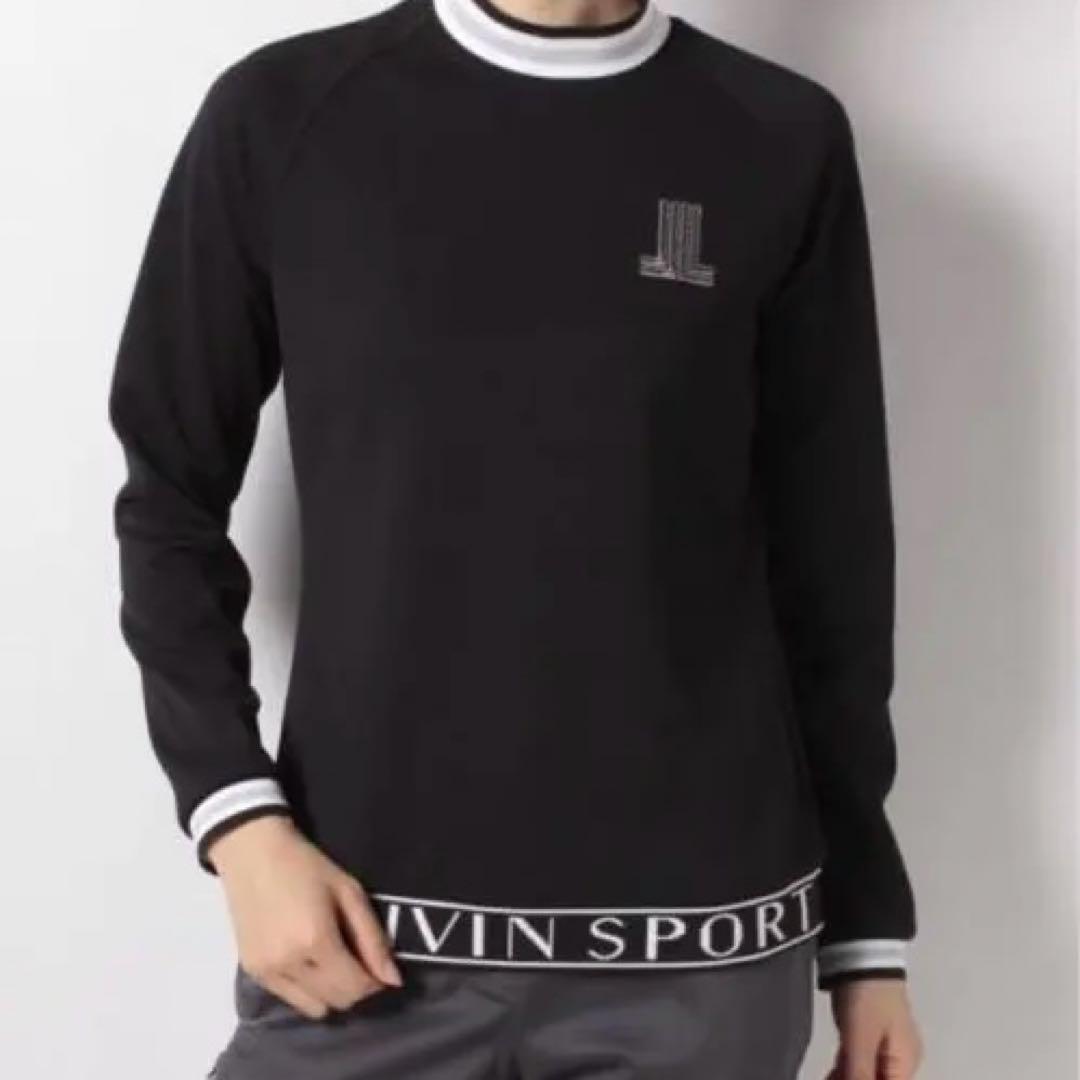 lanvin sport 美品　速乾　モックネック　長袖シャツ　ゴルフウェア