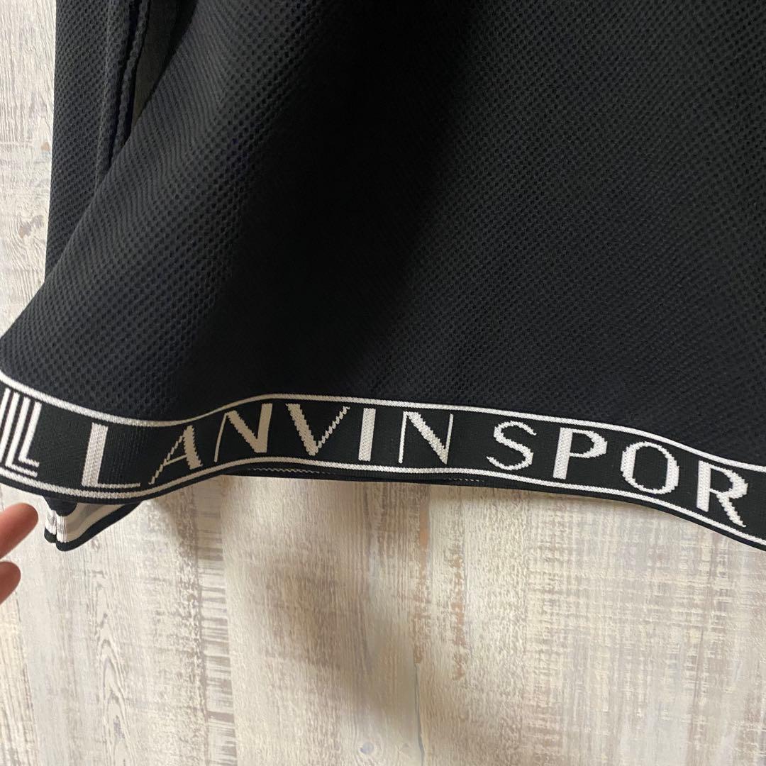 lanvin sport 美品　速乾　モックネック　長袖シャツ　ゴルフウェア