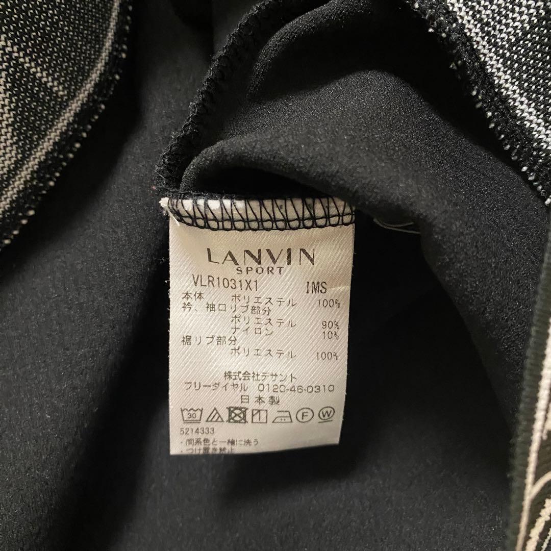 lanvin sport 美品　速乾　モックネック　長袖シャツ　ゴルフウェア
