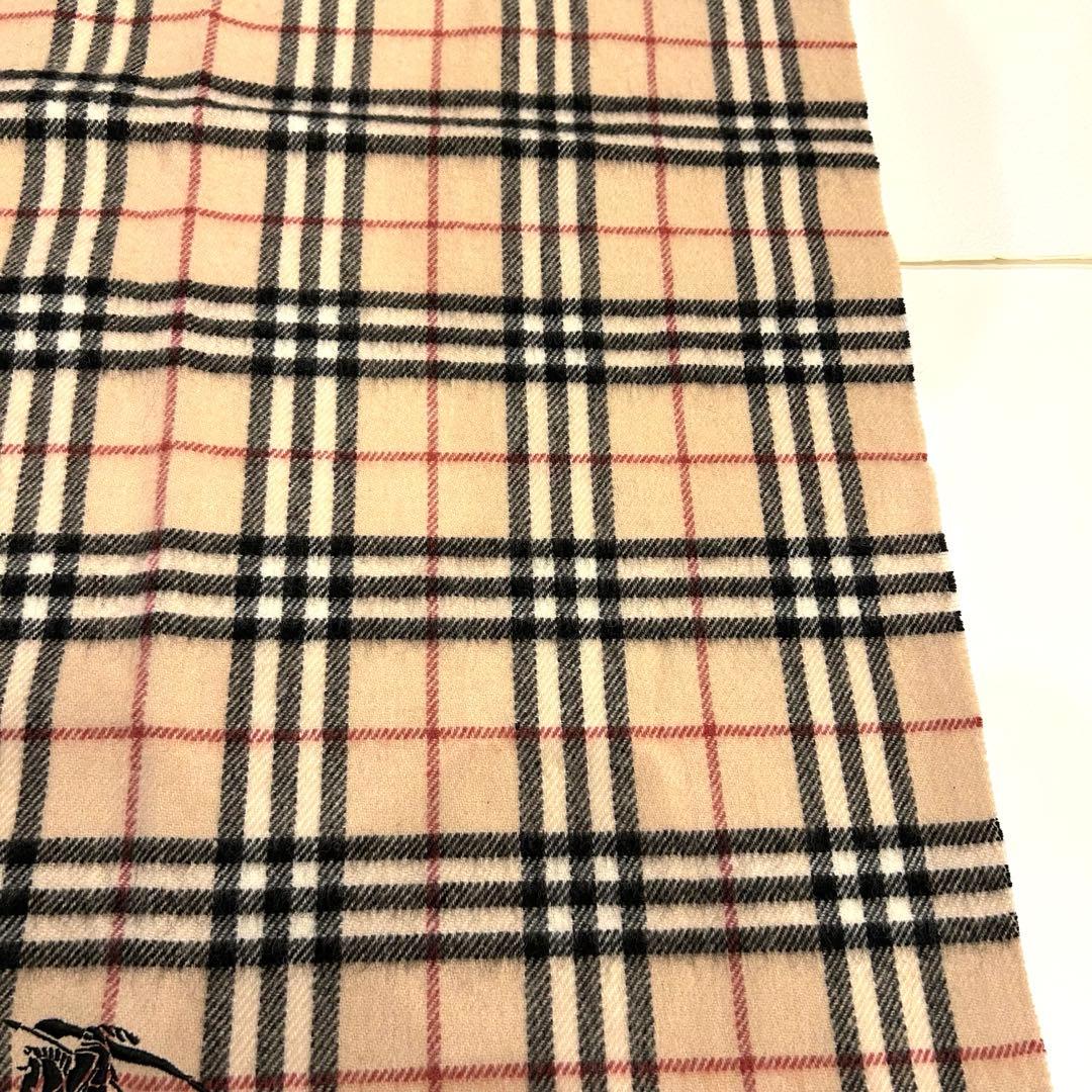 美品✨ バーバリーロンドン ブランケット ノバチェック 大判 ストール マフラー