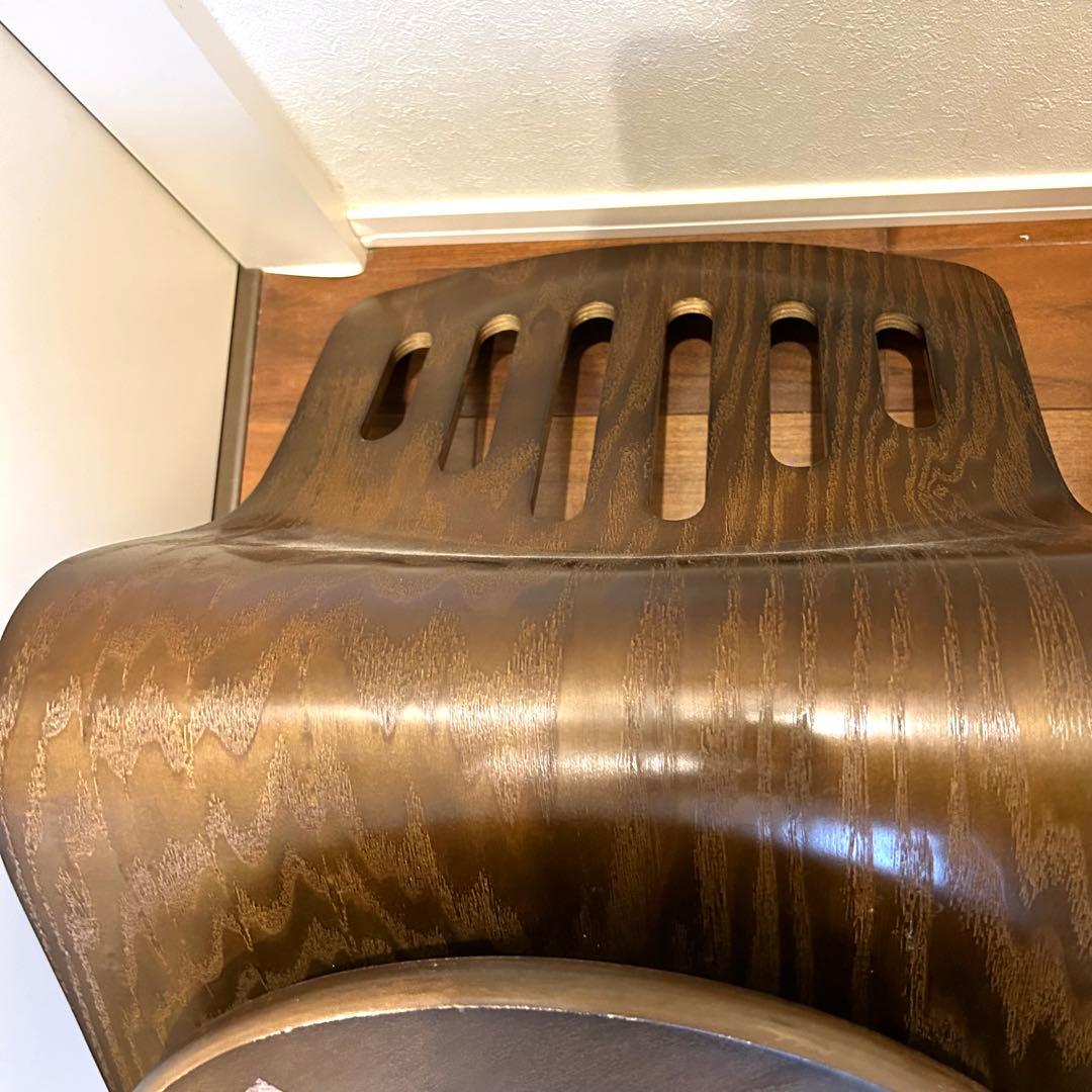 曲木 回転座椅子 木製 クッション レトロ 昭和 旅館 和室 曲げ木 4脚