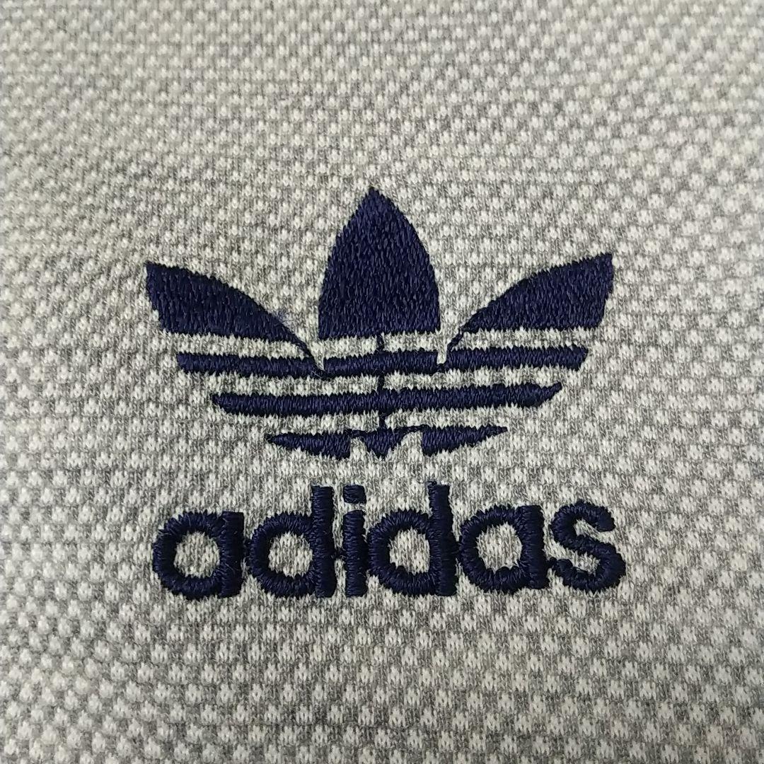 超希少☆西ドイツ アディダス 刺繍ロゴ トラックジャケット デサント 80s L