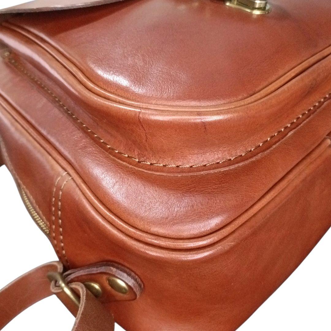 現行✨HERZ コロンとした可愛いフォルムの前ポッケミニリュック R20 チョコ