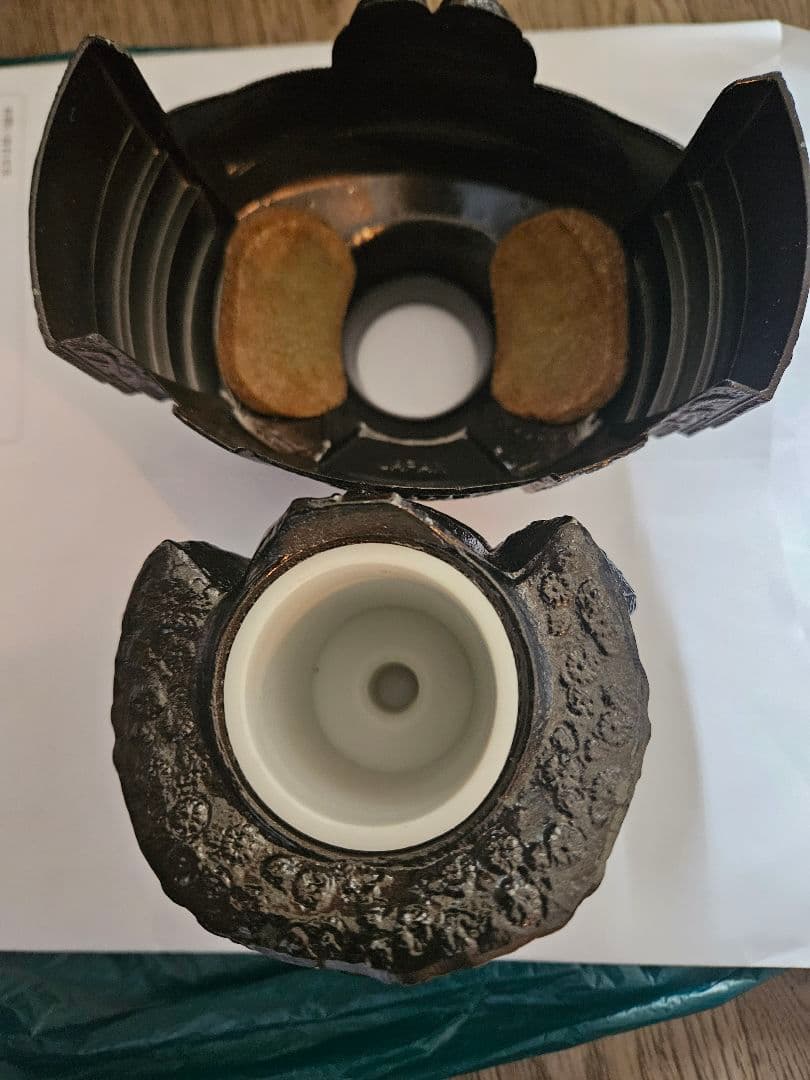 武士の頭部デザイン 鍔(つば)