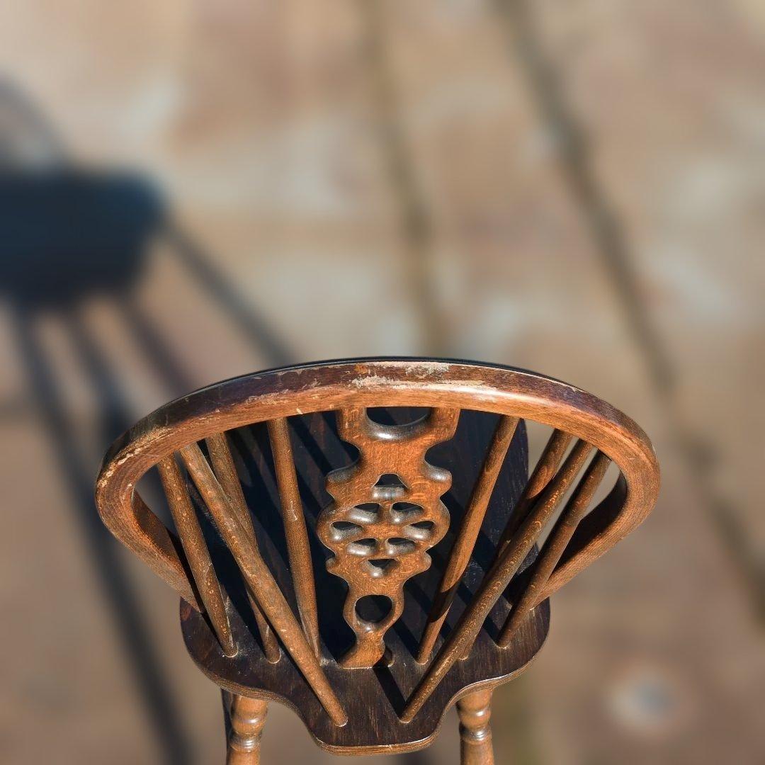 ブレースバックチェア② ウィンザー ダイニング ヴィンテージ レトロ