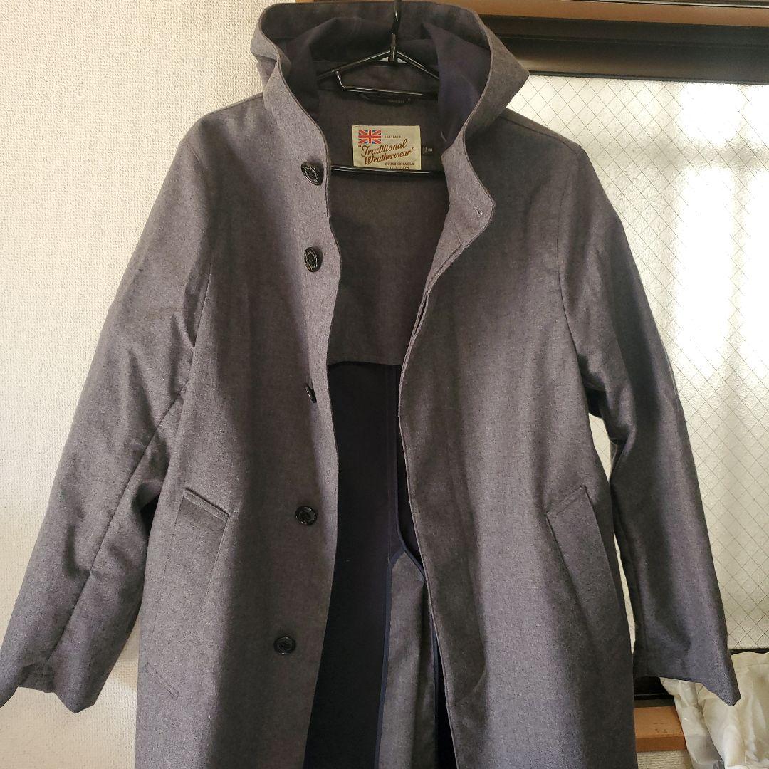 トラディショナルウェザーウェア　フーデットコート　38　美品