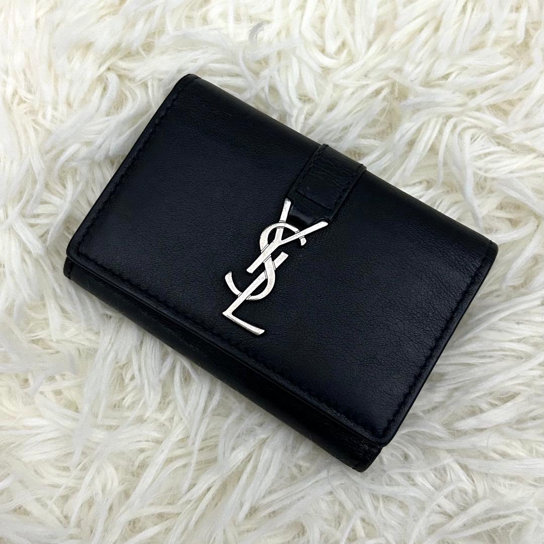 【美品】SAINT LAURENT カサンドラ レザー 6連 キーケース