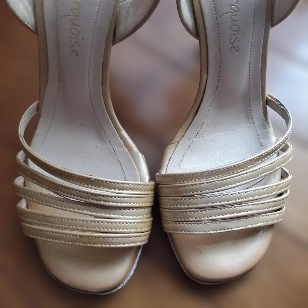 turpuoiseアルゼンチンタンゴシューズ35おまけシューズクリップ - メルカリ