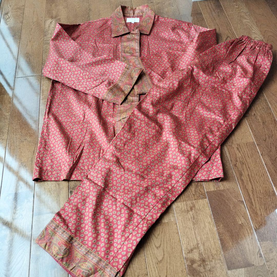 新品　ETRO ペイズリー柄 パジャマ セット