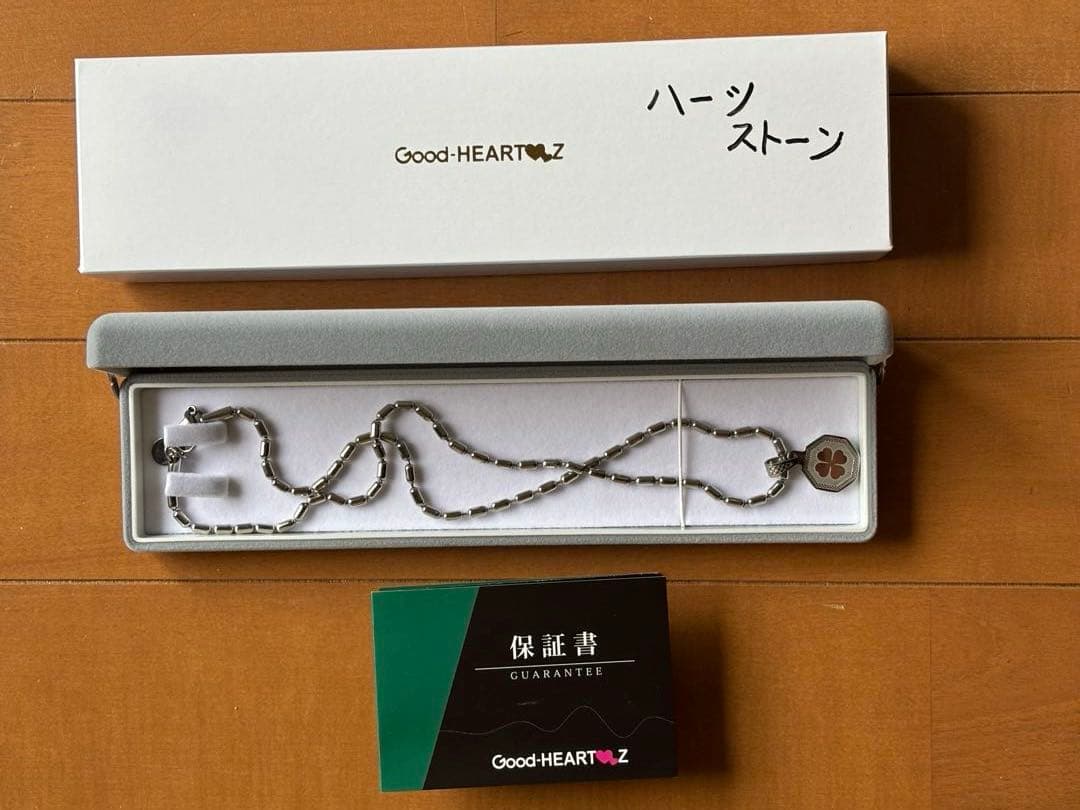 Good-HEARTZ グッドハーツ メタリックネックレス八角形 ハーツ加工