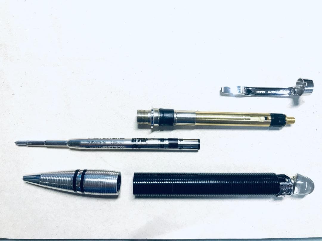 147.モンブラン スターウォーカー ドゥエ ブラック/メタル OH済み