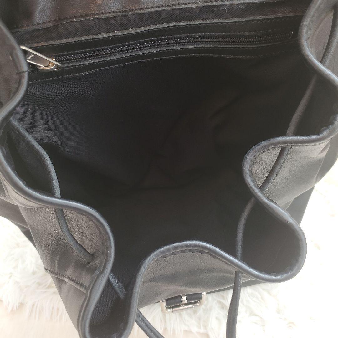⭐美品⭐OLD COACH バックパック レザー ブラック リュック 0529